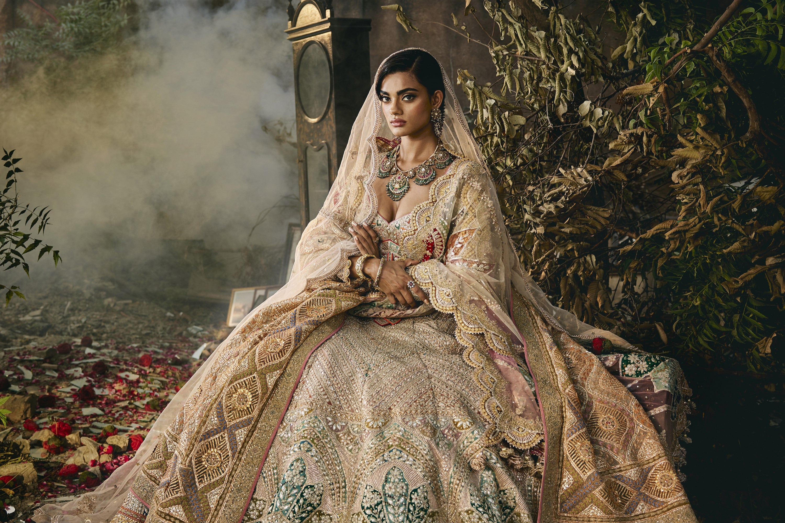 Exploring Unconventional Colors for Bridal Lehengas Rimple & Harpreet Exploring Unconventional Colors for Bridal Lehengas Rimple & Harpreet