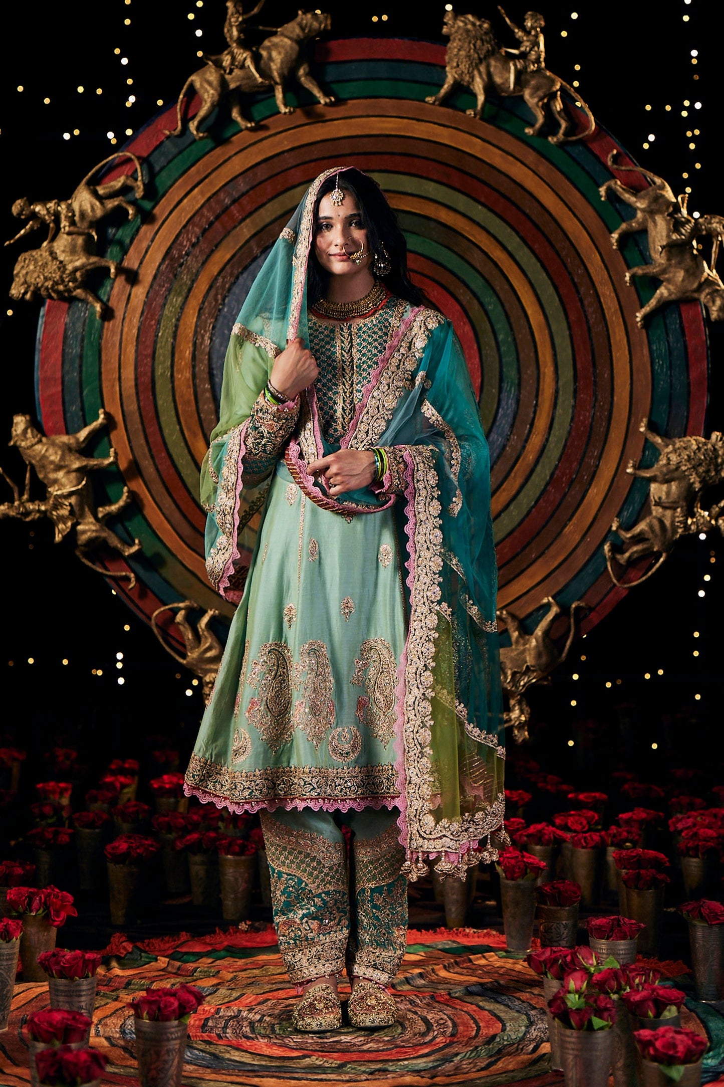 Pale Blue Kalidar Set