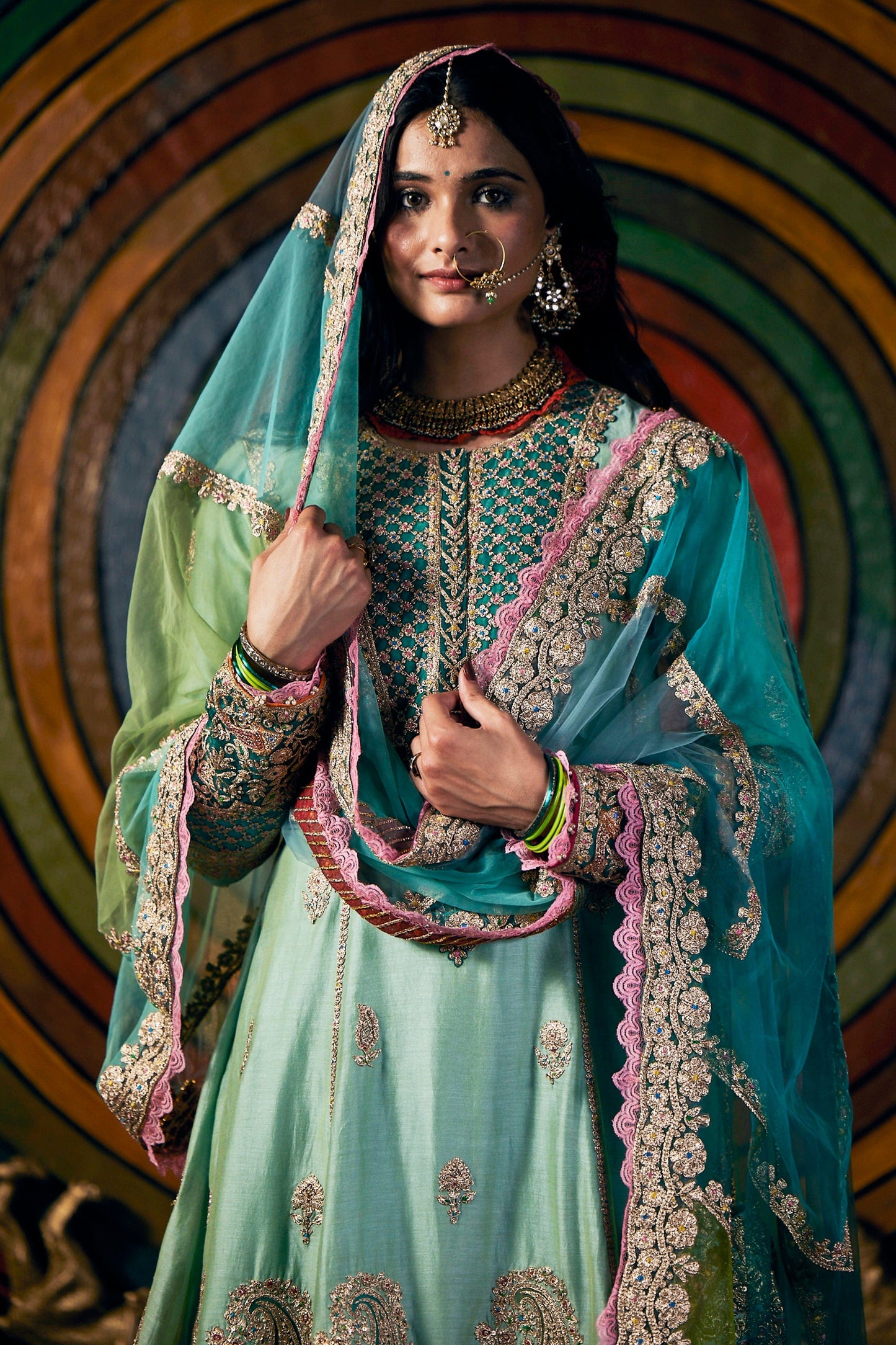 Pale Blue Kalidar Set