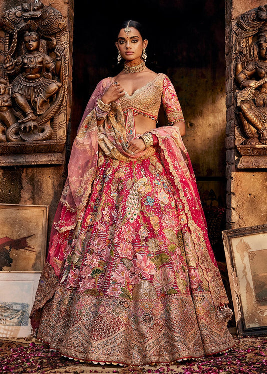 Rani Pink Pichhwai Lehenga