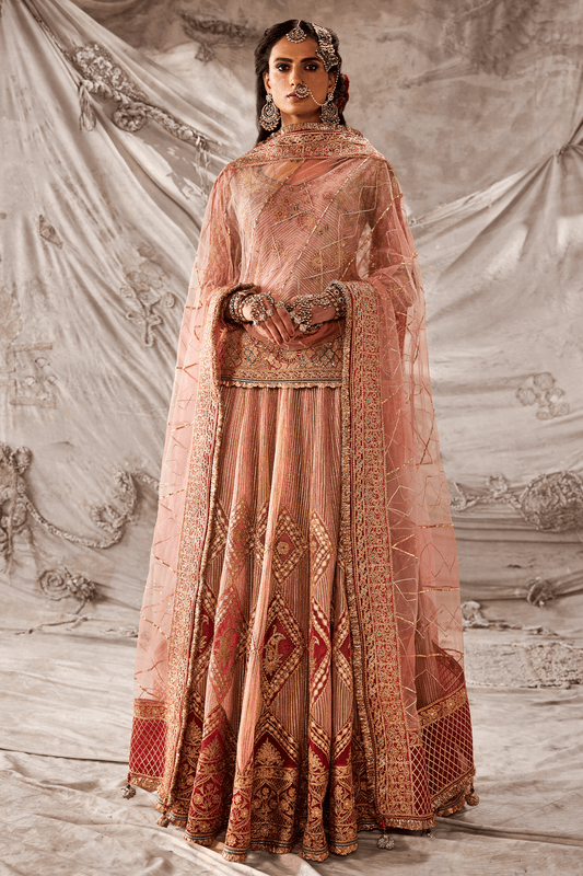 Earthy Pink Lehenga