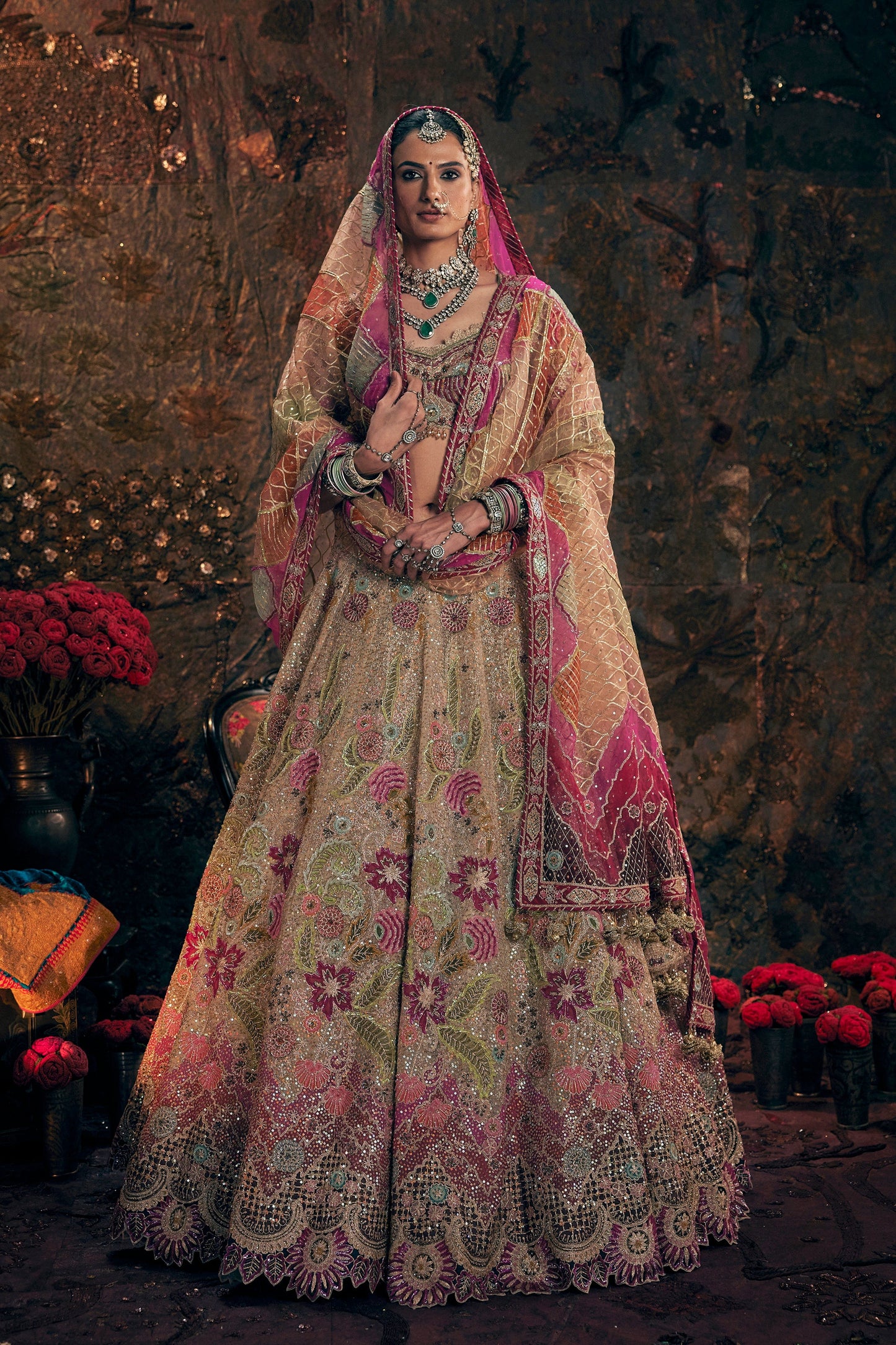 Earthy Ivory Lehenga Set