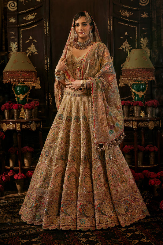 Ivory Mahal Lehenga