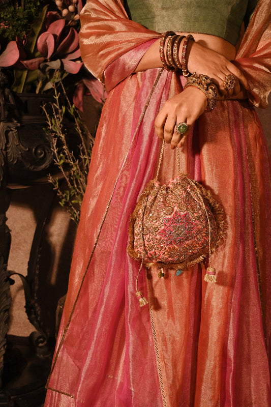Blush Pink Naqsh Noor Potli