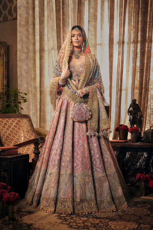 Earthy Toned Multi-Hued Lehenga
