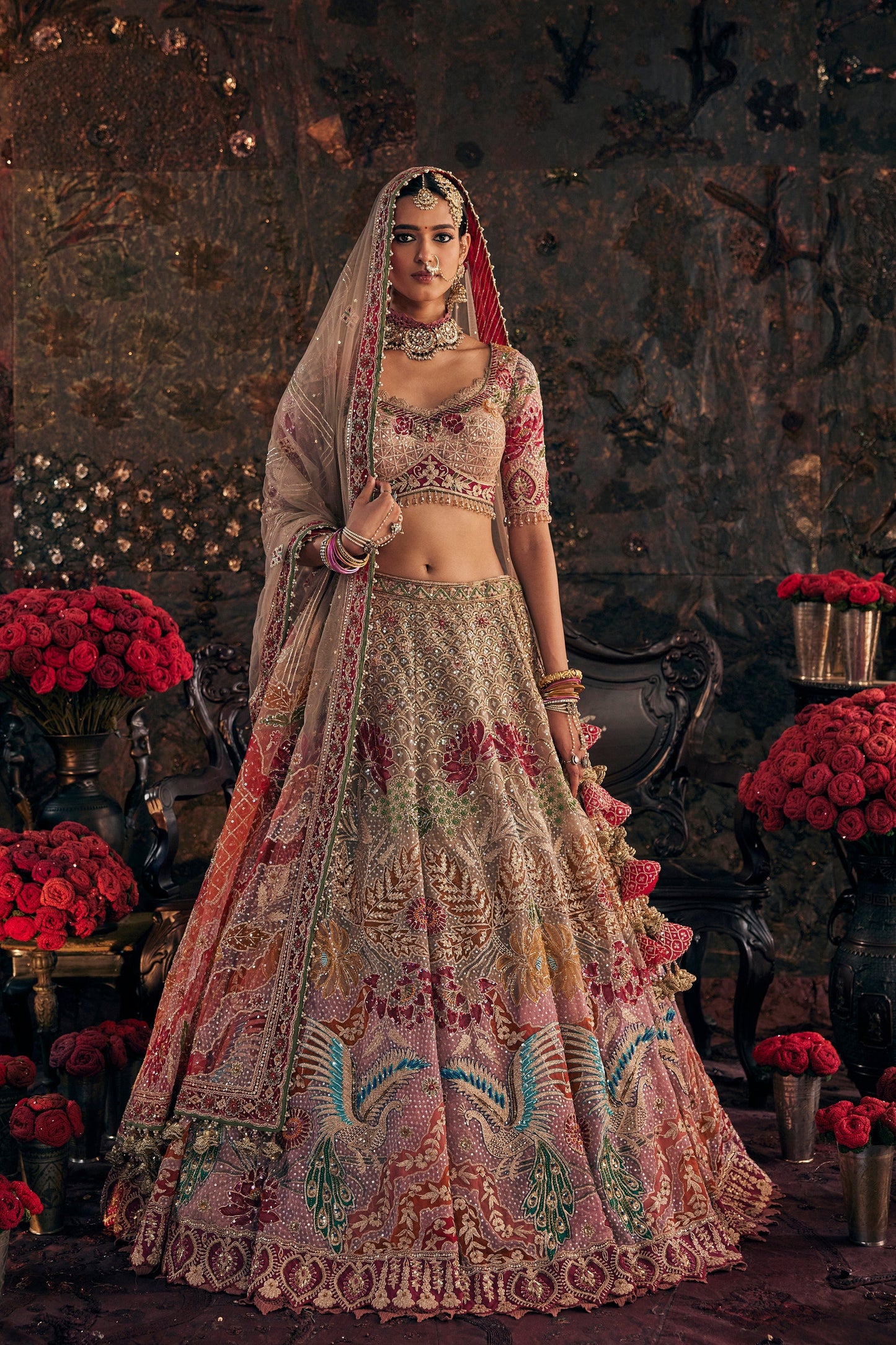 A Multi-Color Lehenga