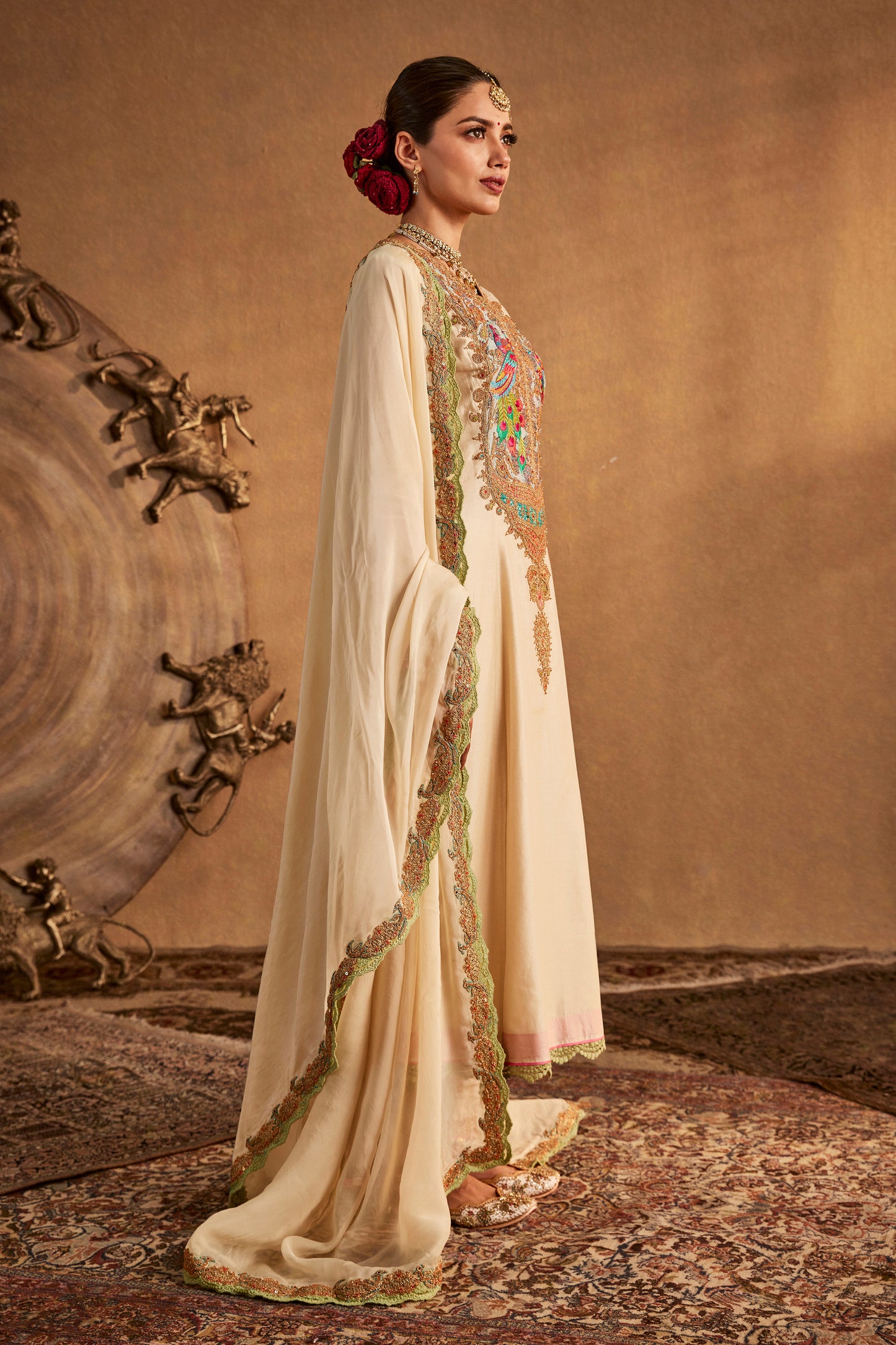 Soft Fawn Kurta Set