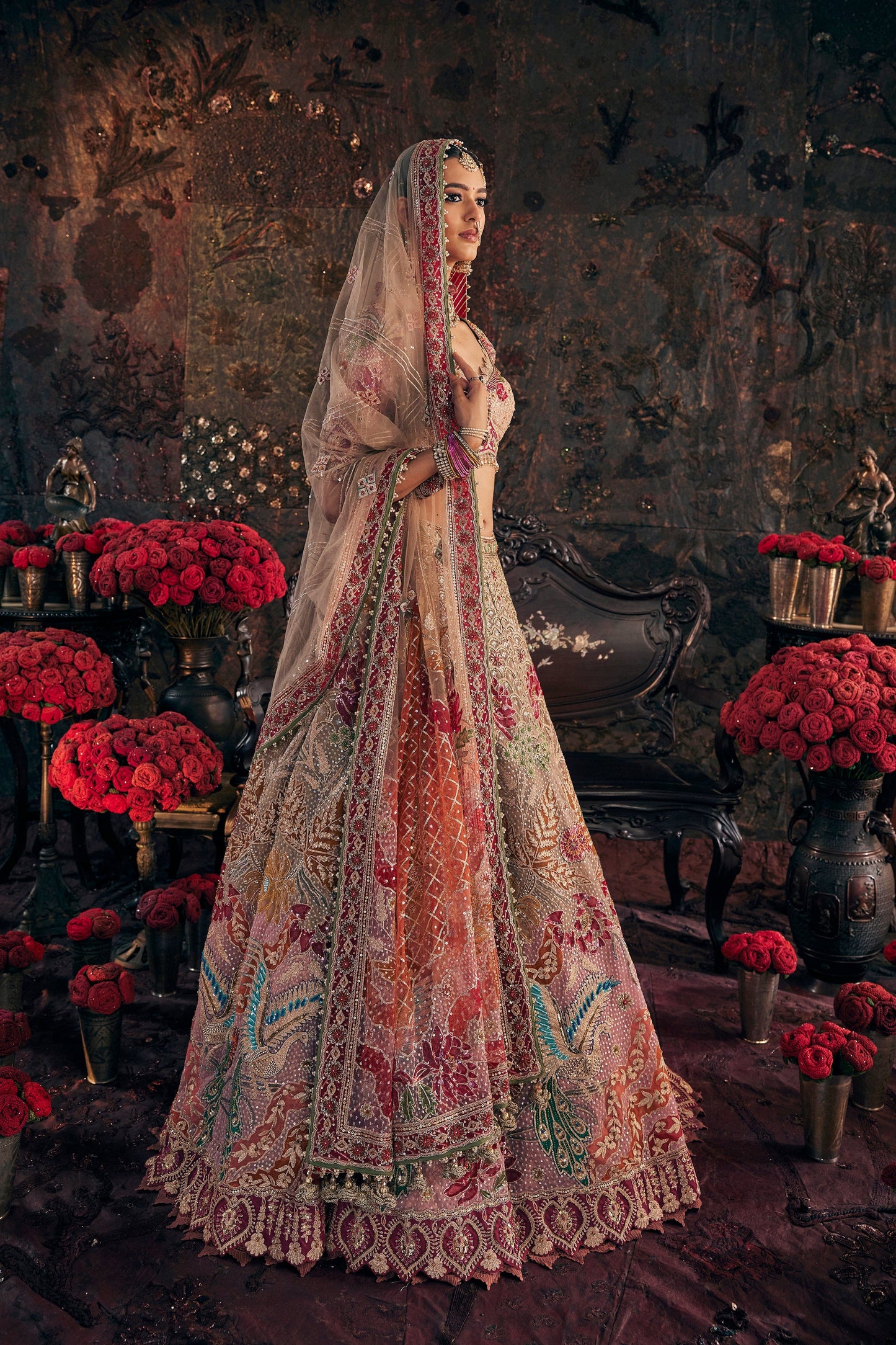 A Multi-Color Lehenga