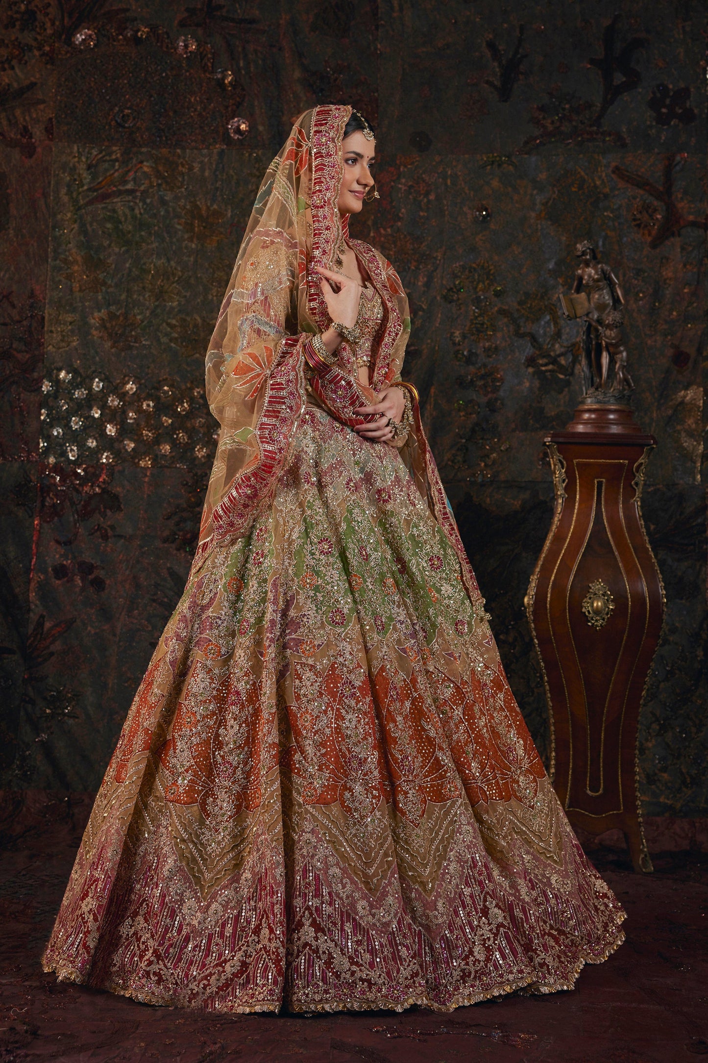 A Gold Hued Lehenga