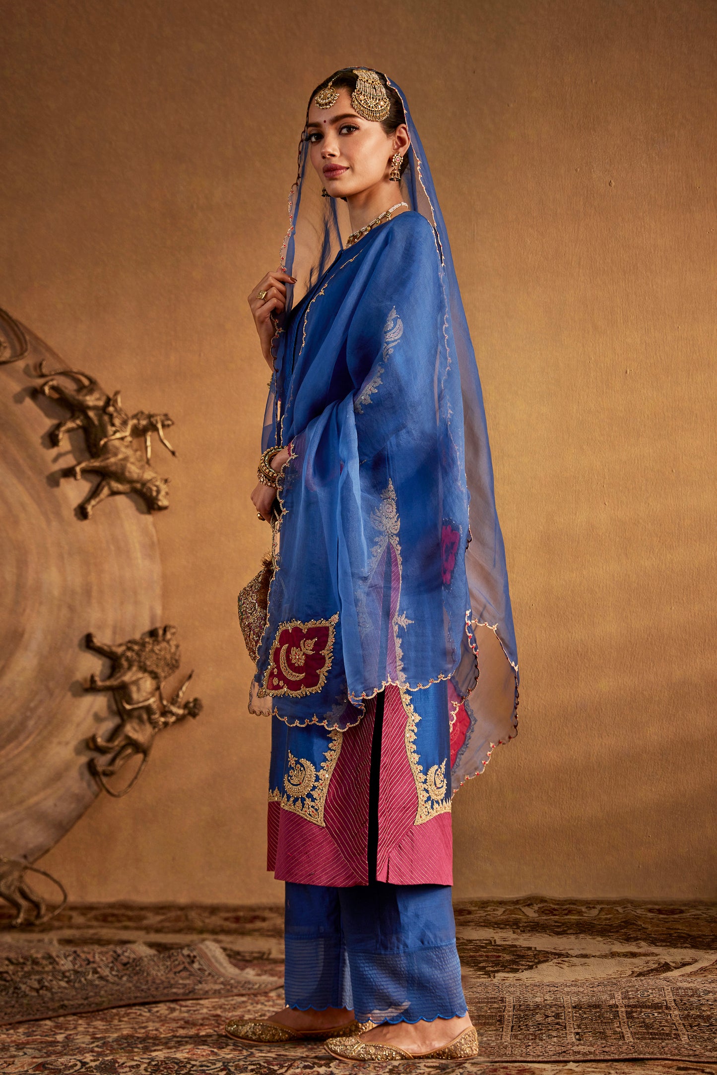 Deep Blue Kurta Set