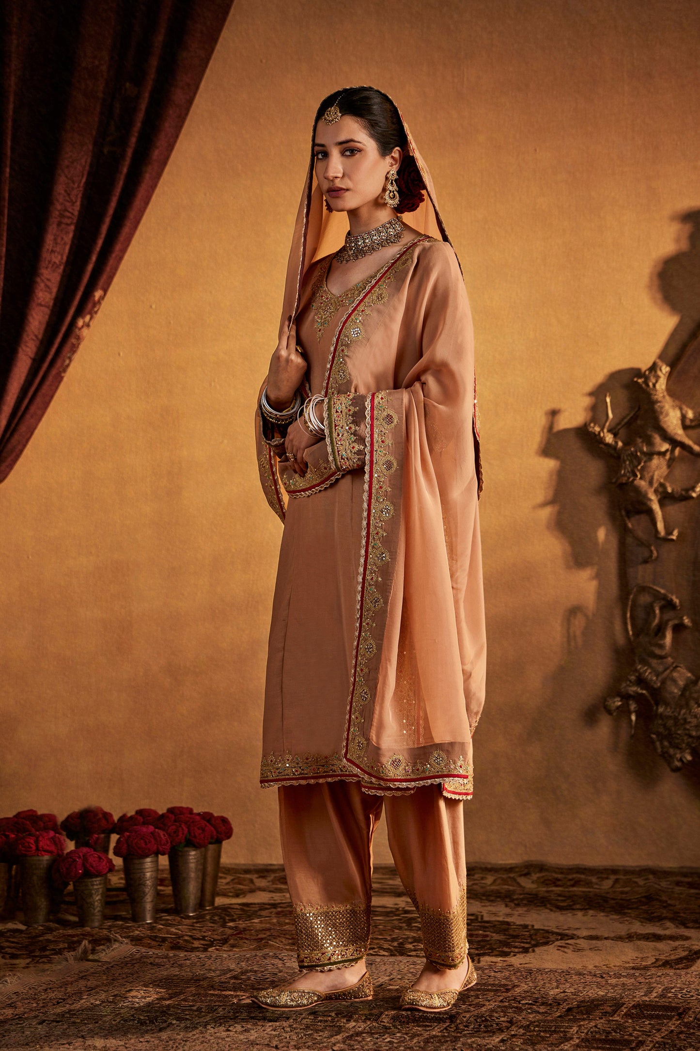 Soft Beige Kurta Set