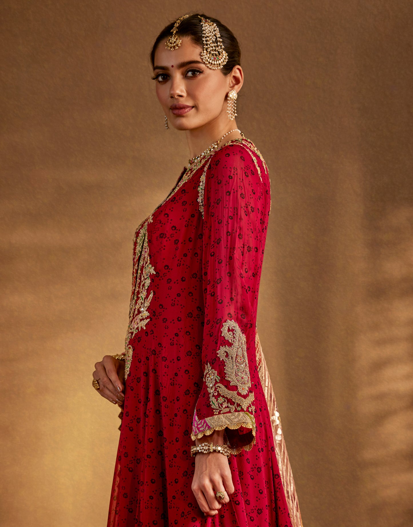 Earthy Maroon Kurta-Sharara Set