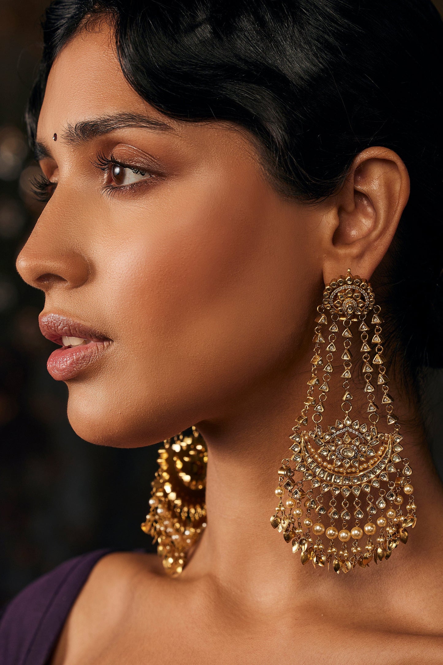 Chand phool Earrings