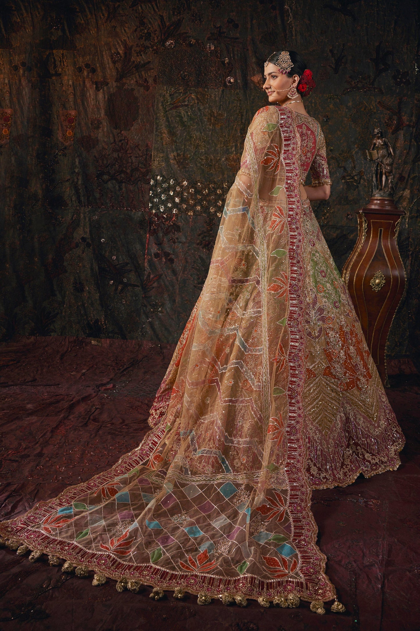 A Gold Hued Lehenga