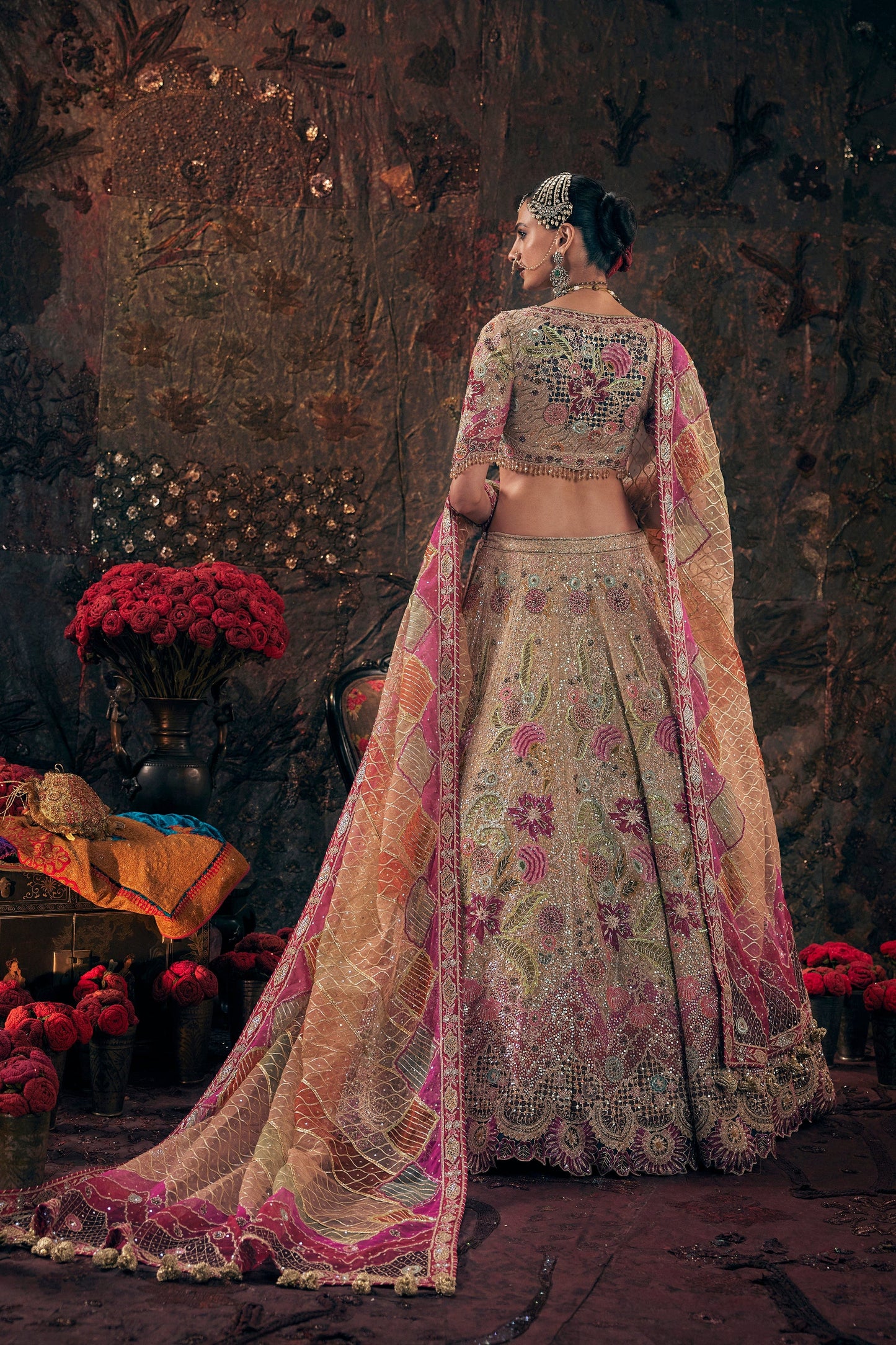 Earthy Ivory Lehenga Set
