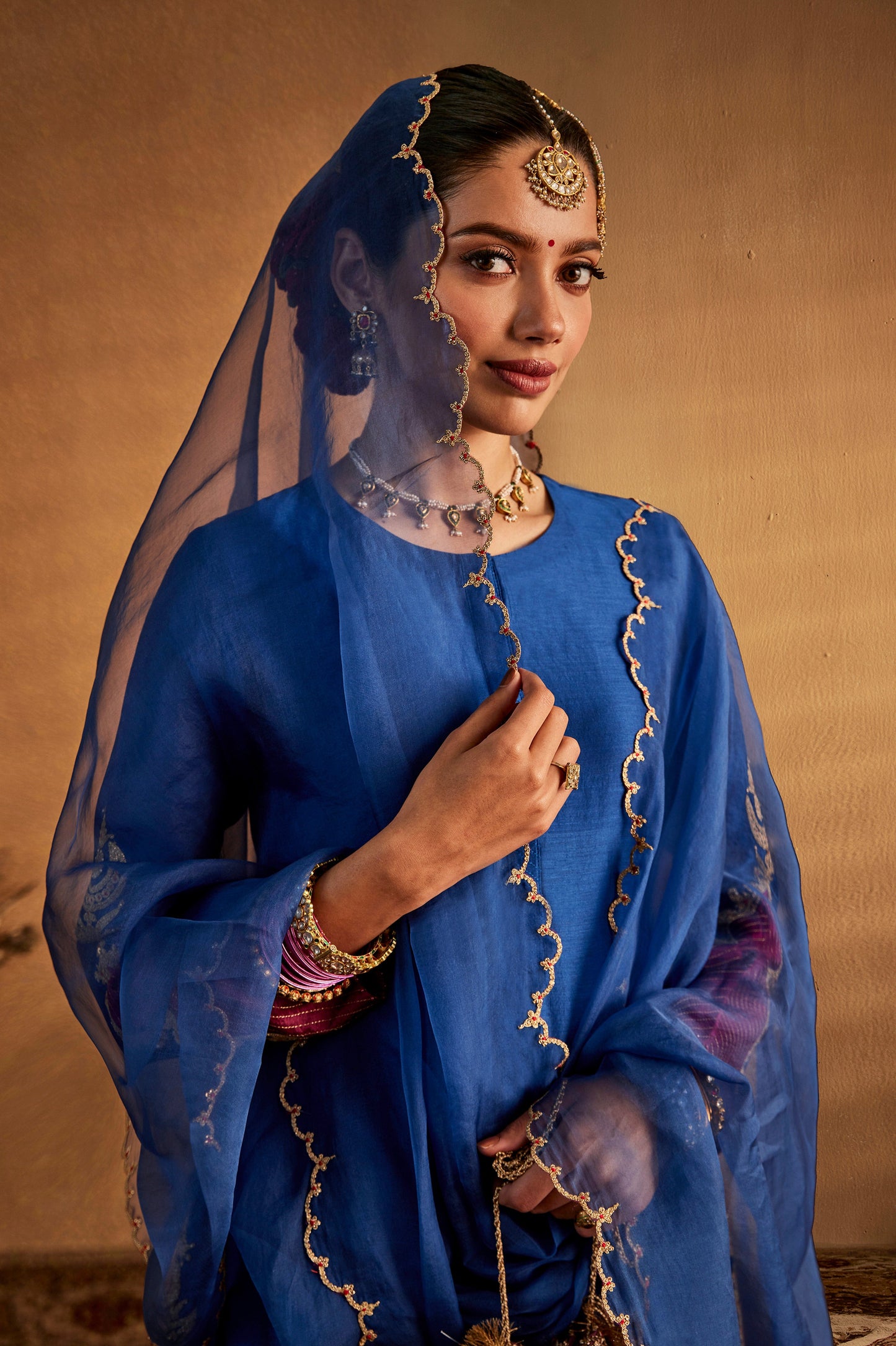 Deep Blue Kurta Set