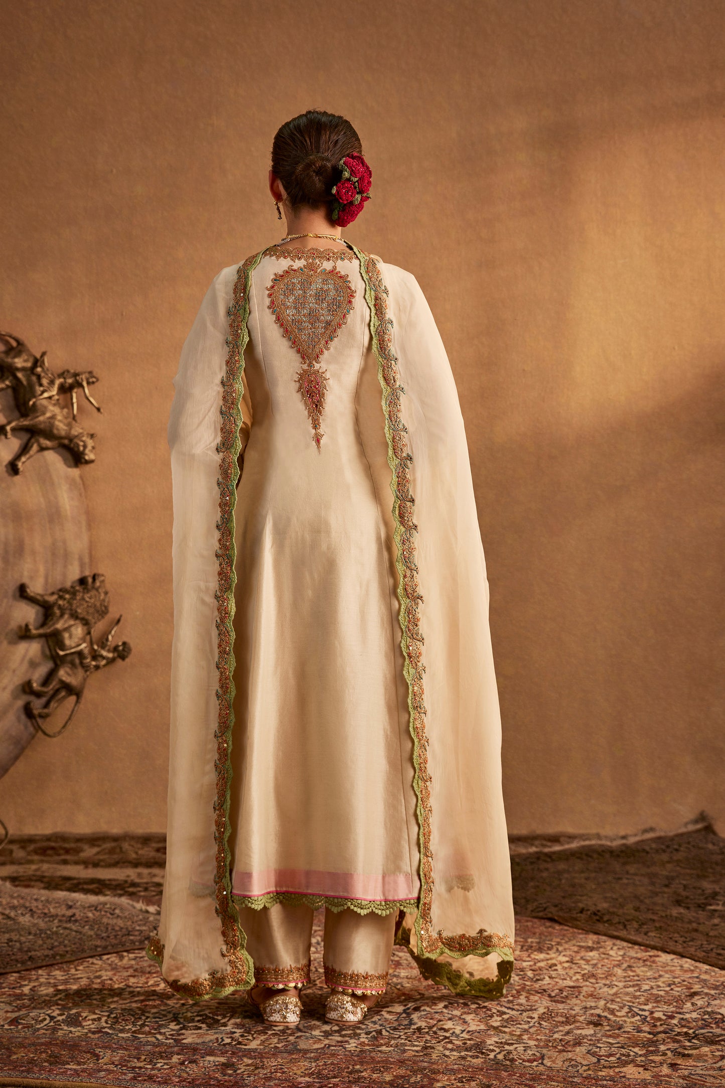 Soft Fawn Kurta Set