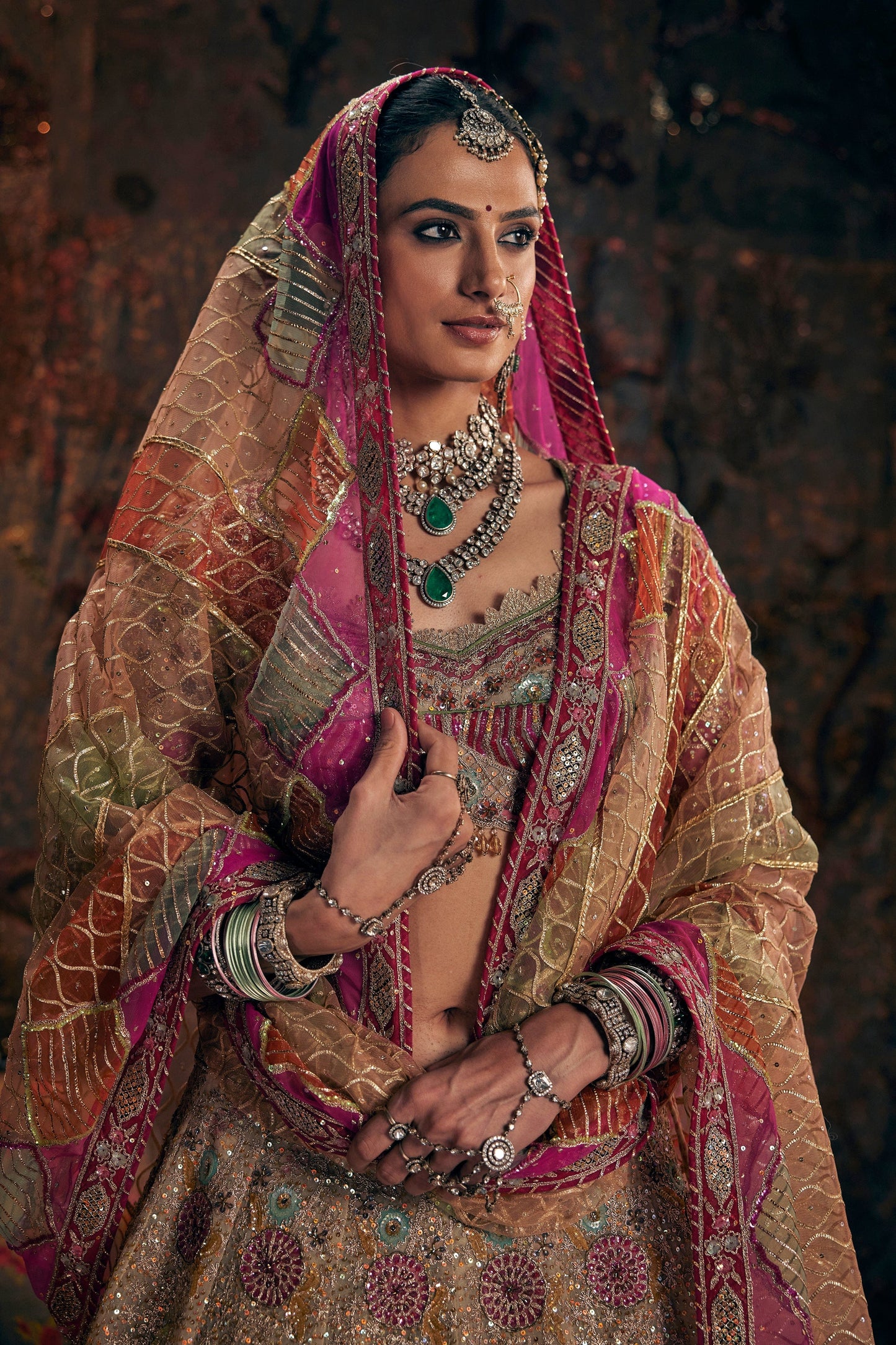 Earthy Ivory Lehenga Set