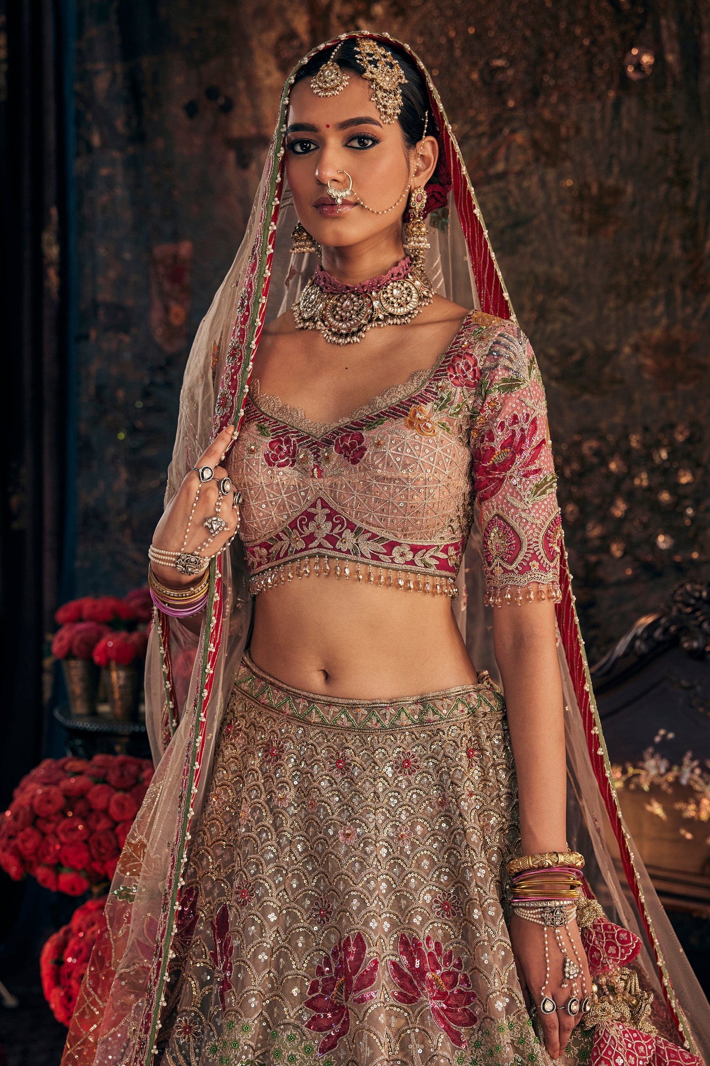 A Multi-Color Lehenga
