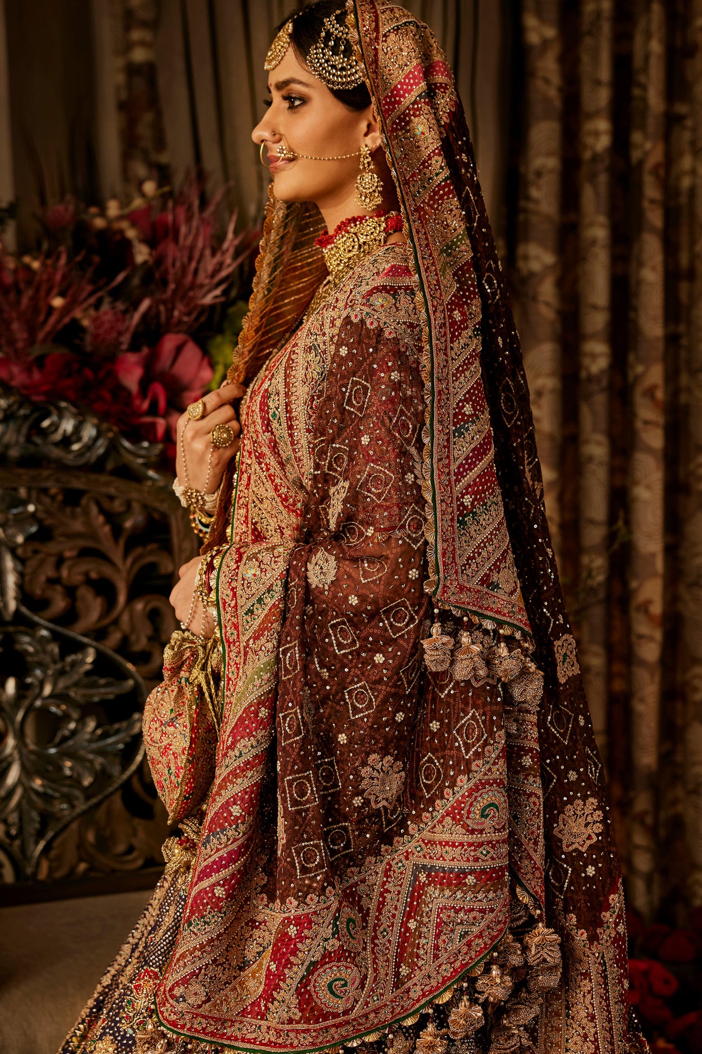 Deep Navy Blue Lehenga