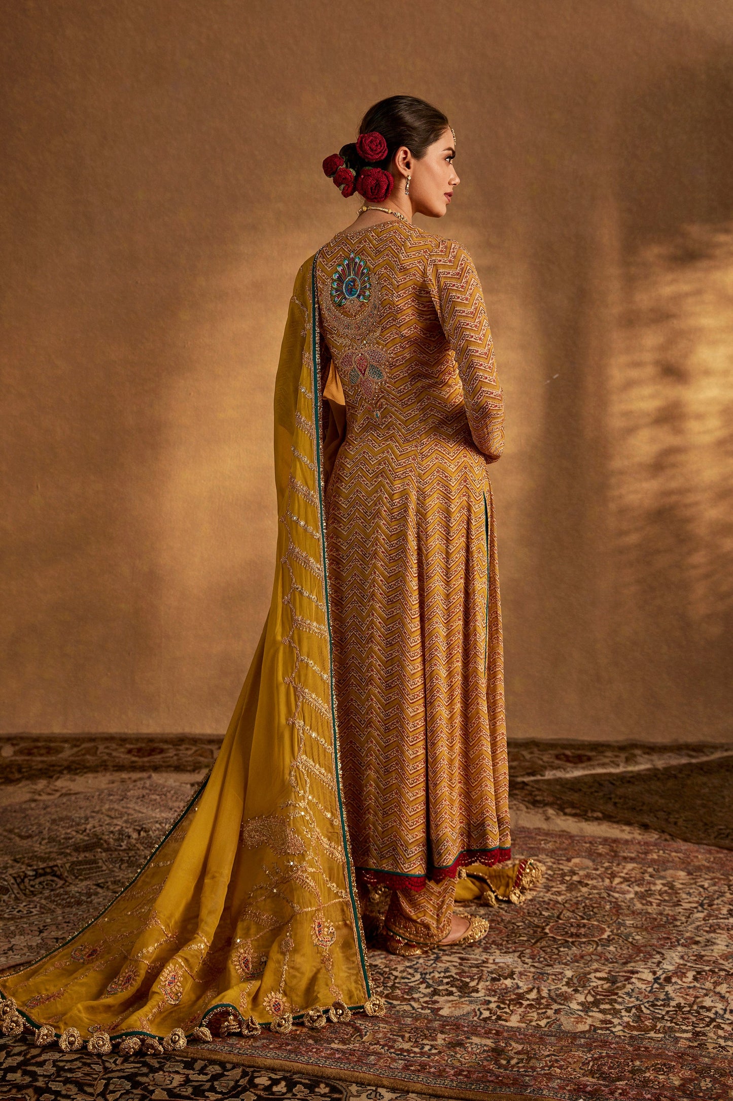 Warm Mustard Kurta Set