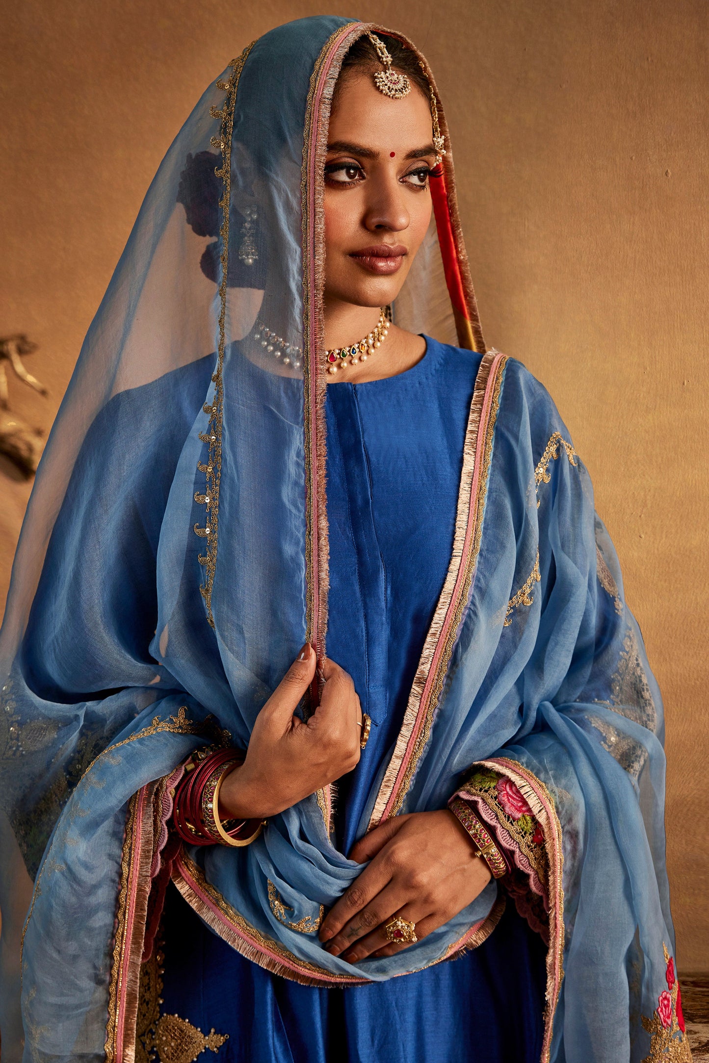 Lapis Blue Kurta Set