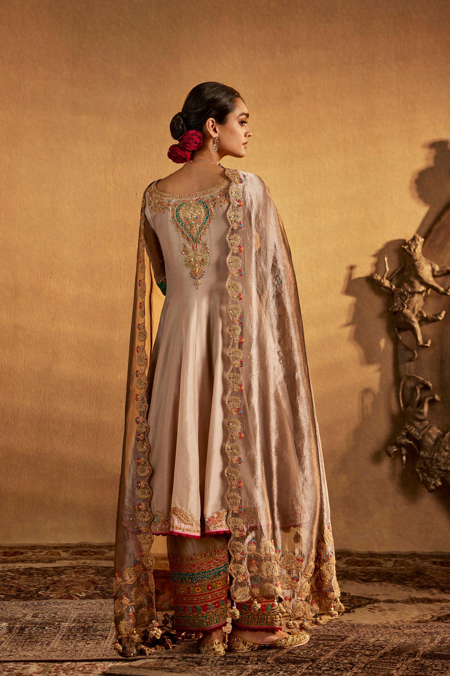 Earthy Taupe Kurta Set