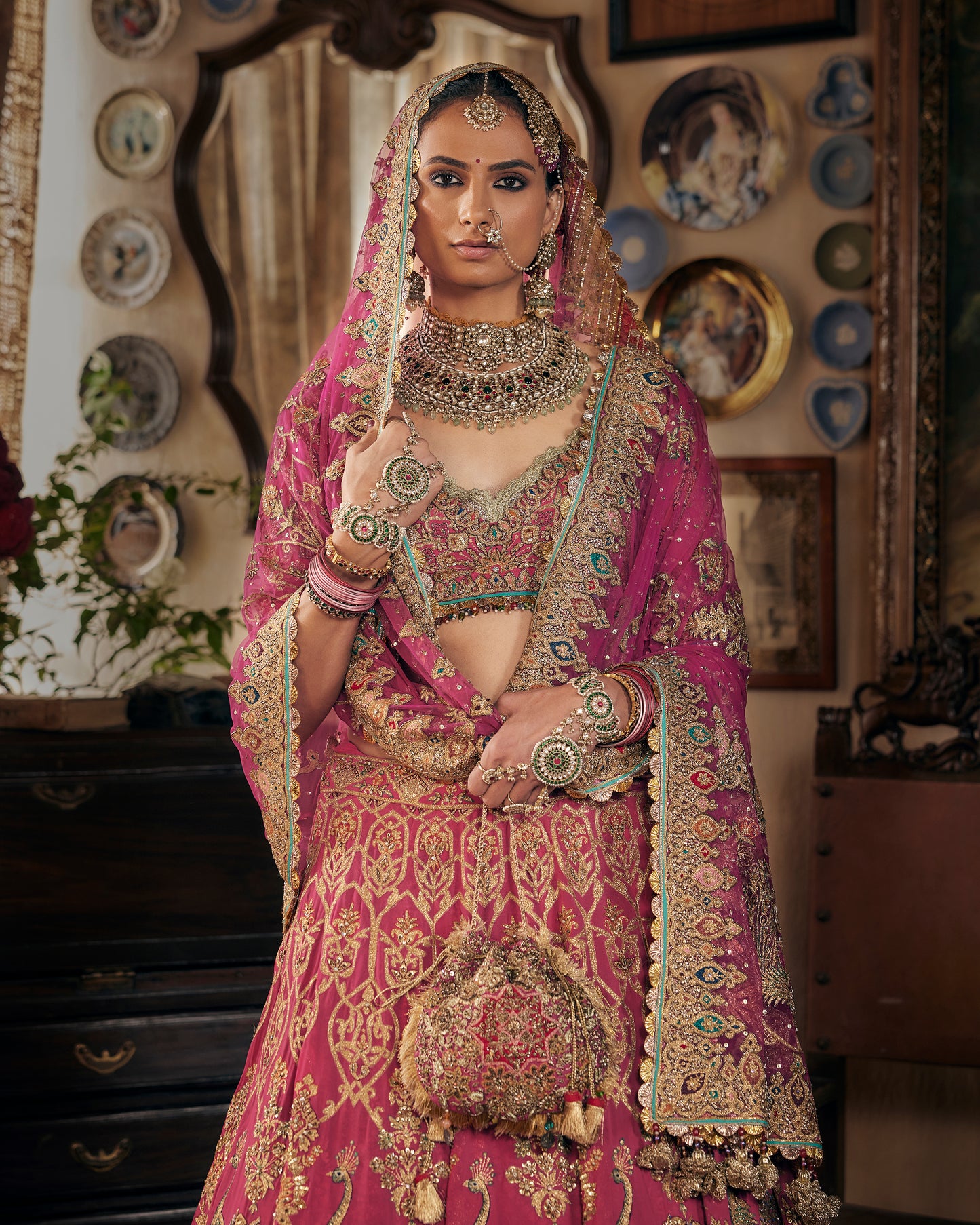 Rani Pink Lehenga