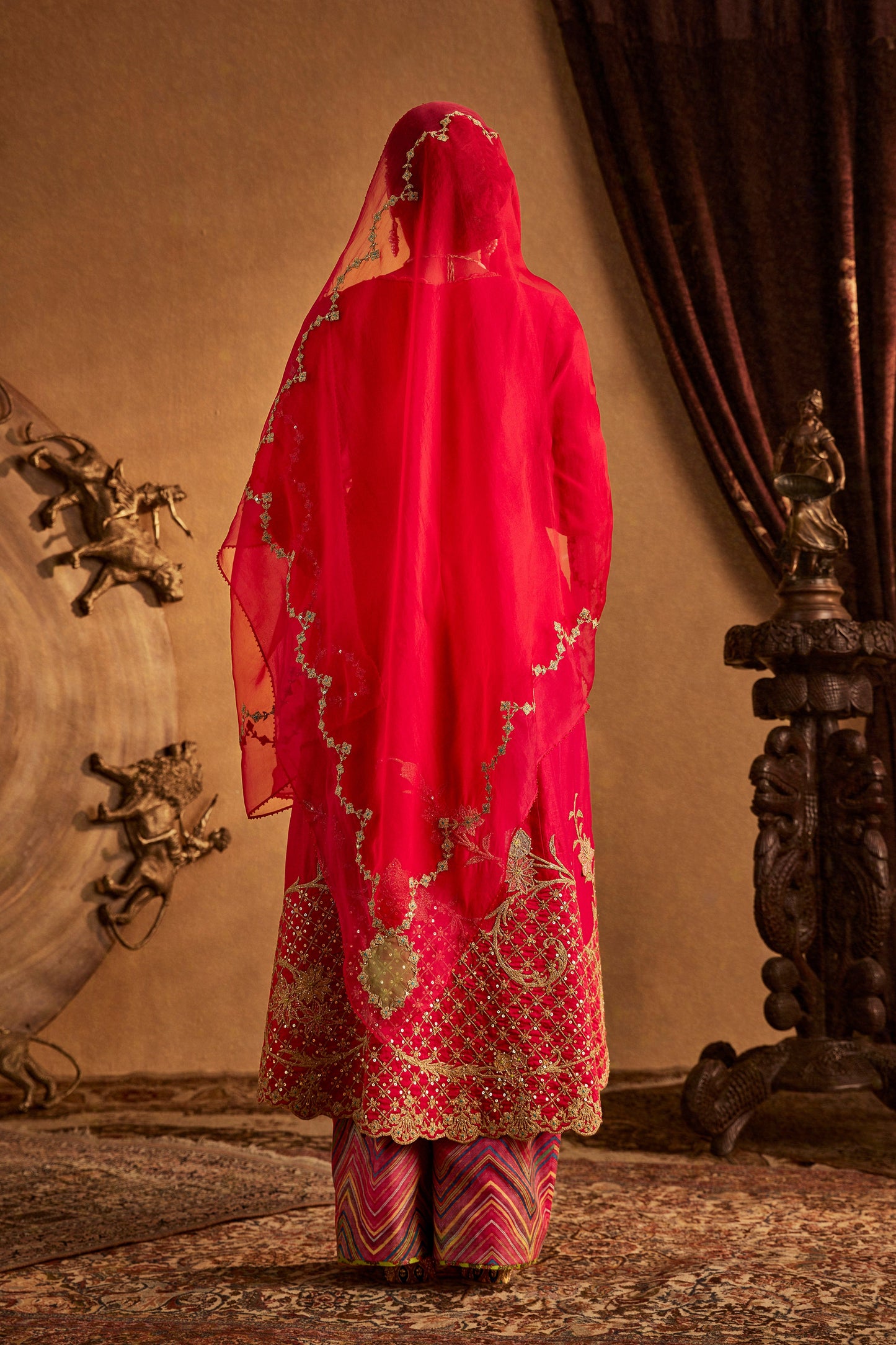 Rani Pink Kurta Set