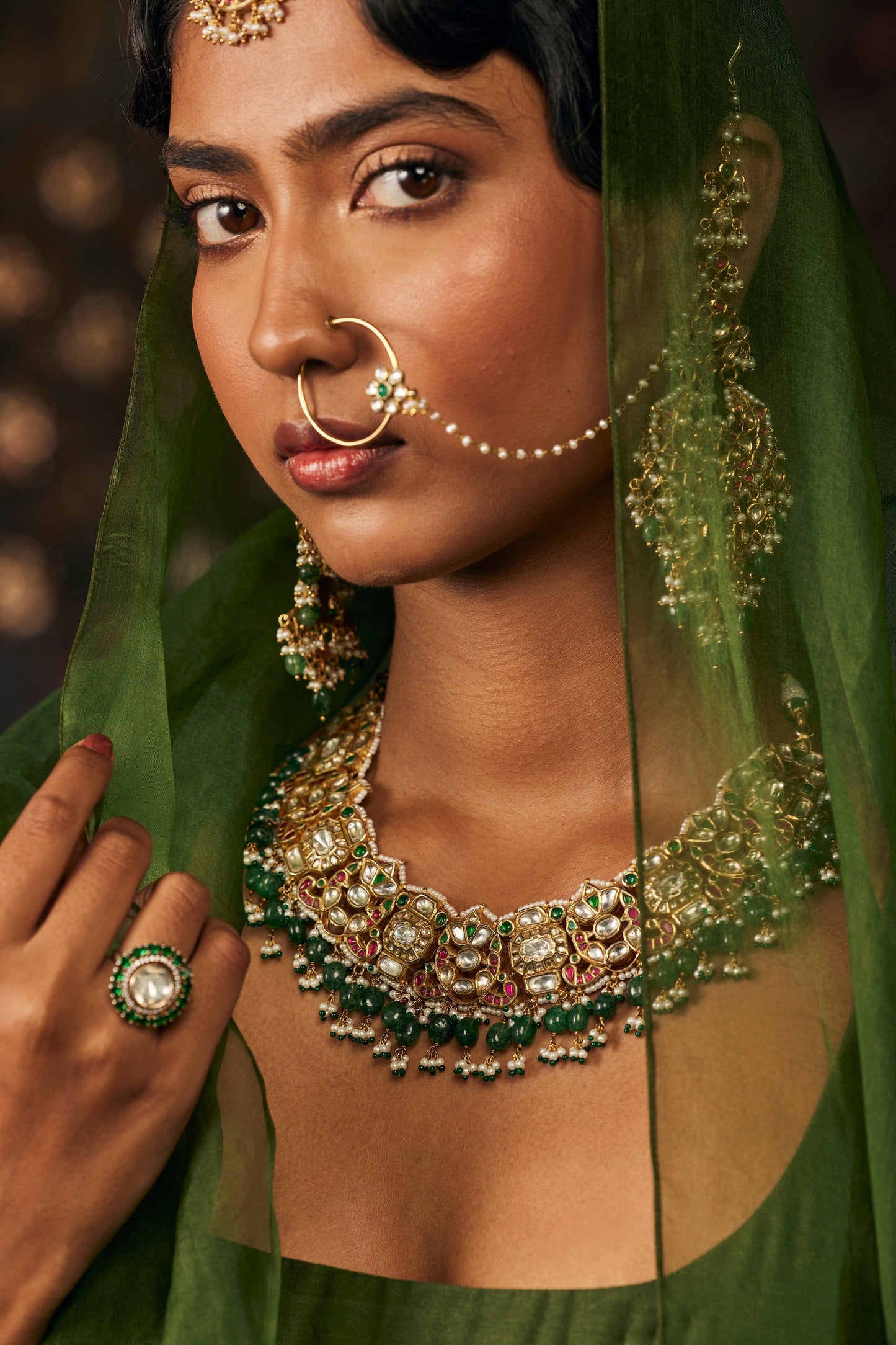 Mughal Panna Jadau Choker