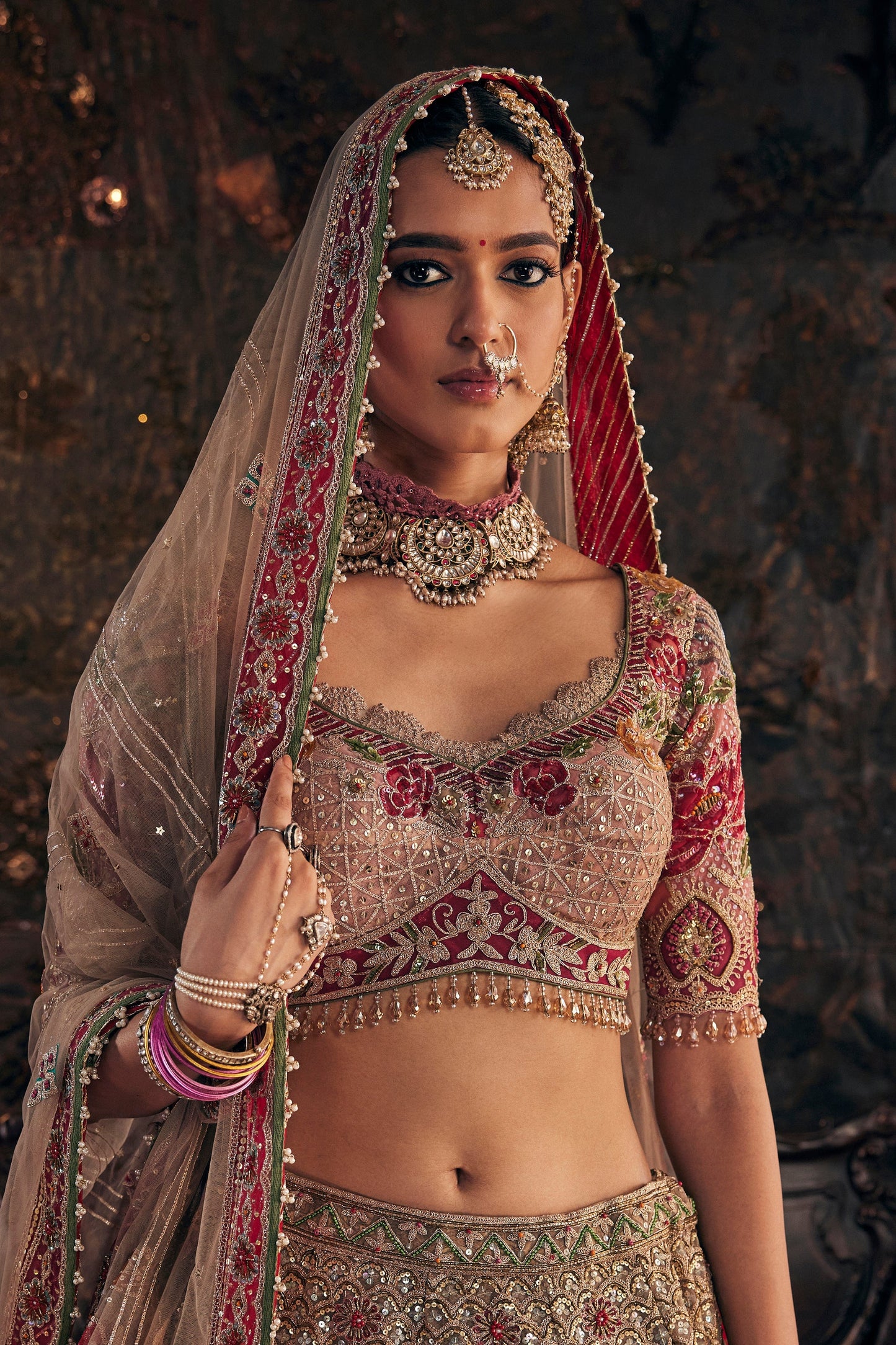 A Multi-Color Lehenga