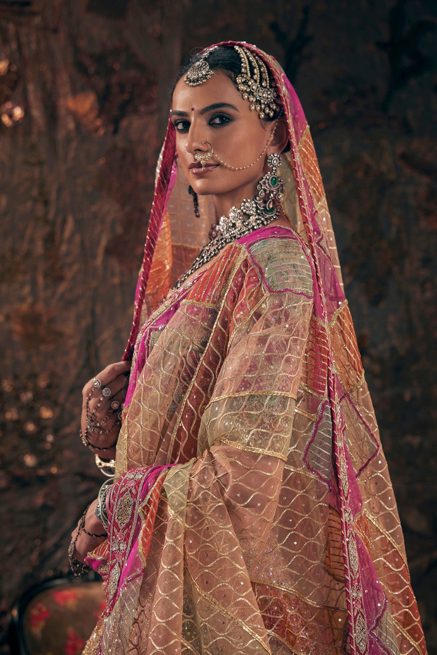 Earthy Ivory Lehenga Set