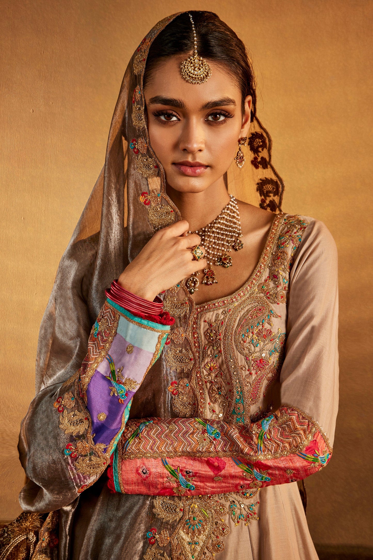 Earthy Taupe Kurta Set