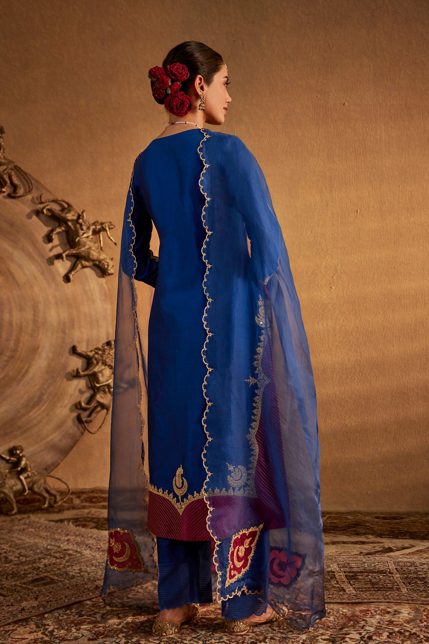 Deep Blue Kurta Set