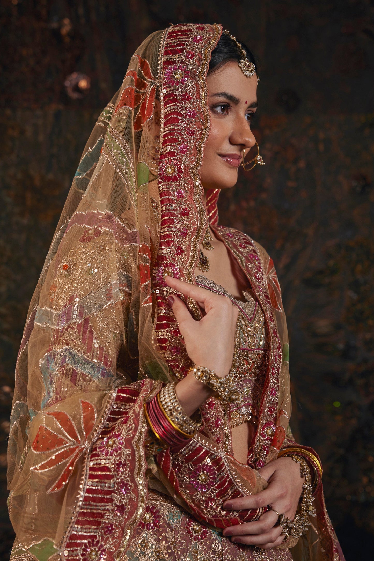 A Gold Hued Lehenga