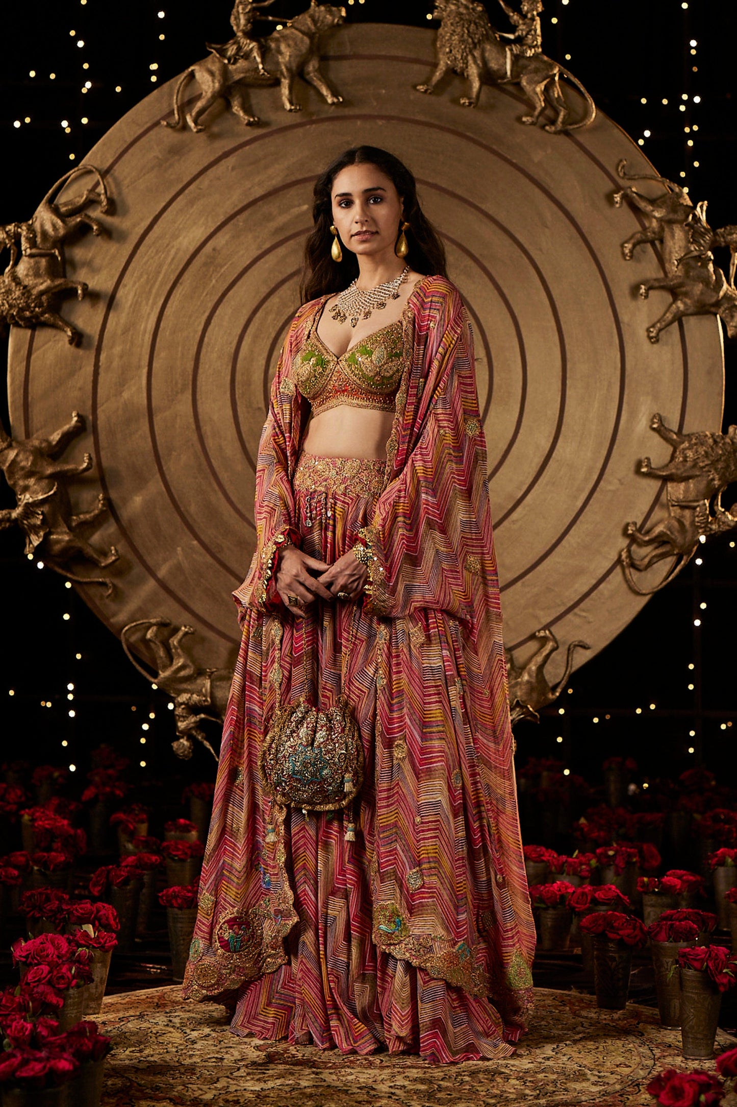 Pink Kaftan Jacket