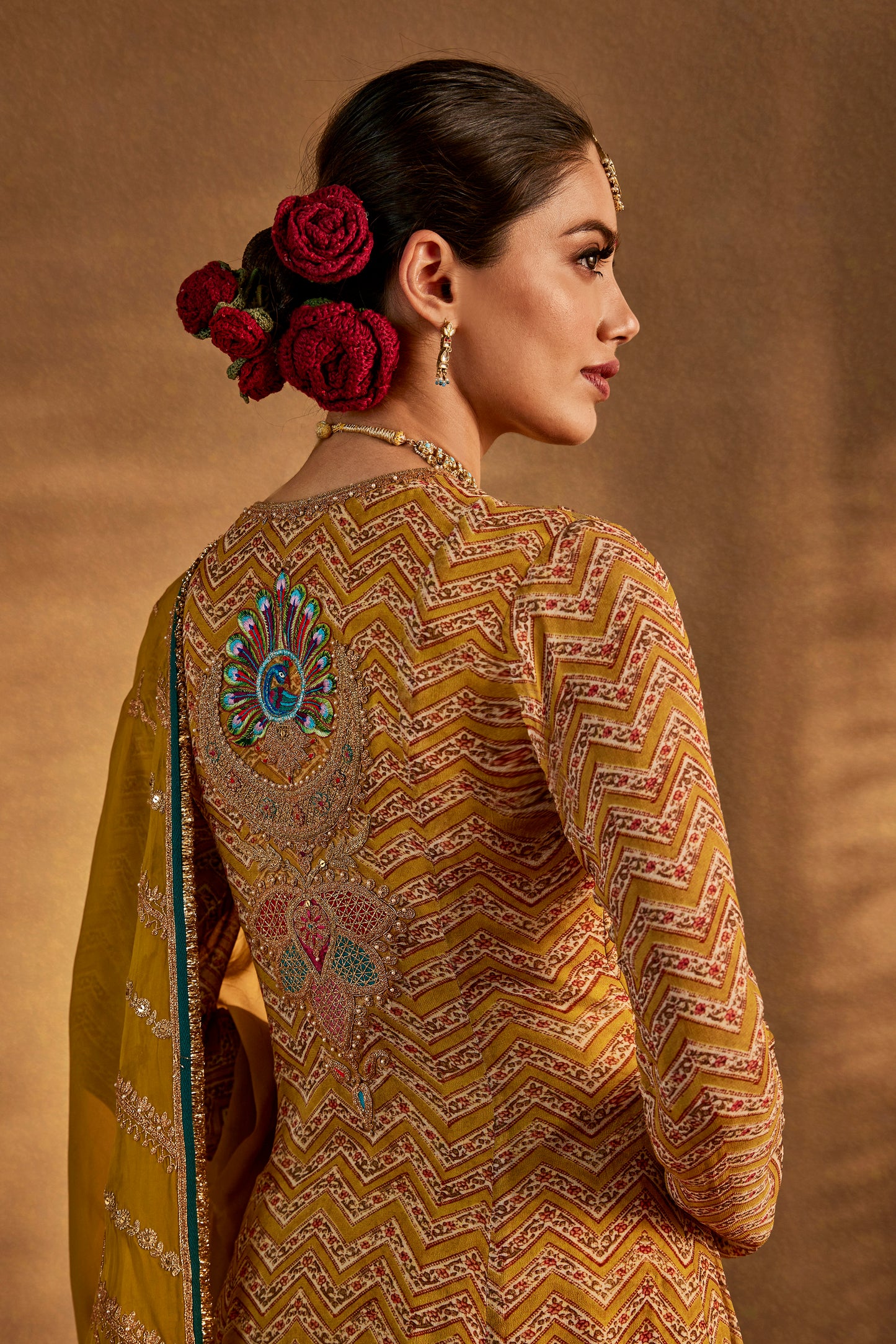 Warm Mustard Kurta Set