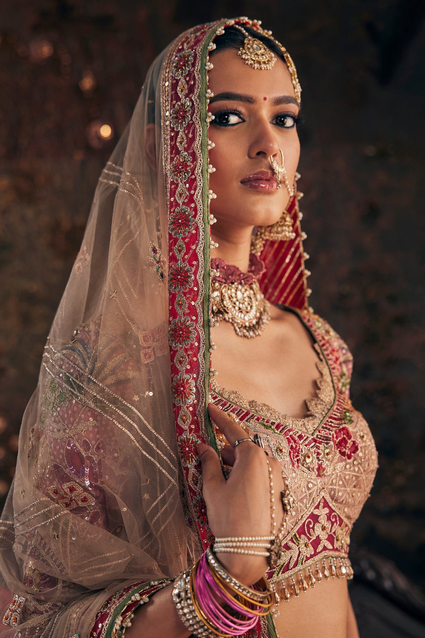 A Multi-Color Lehenga