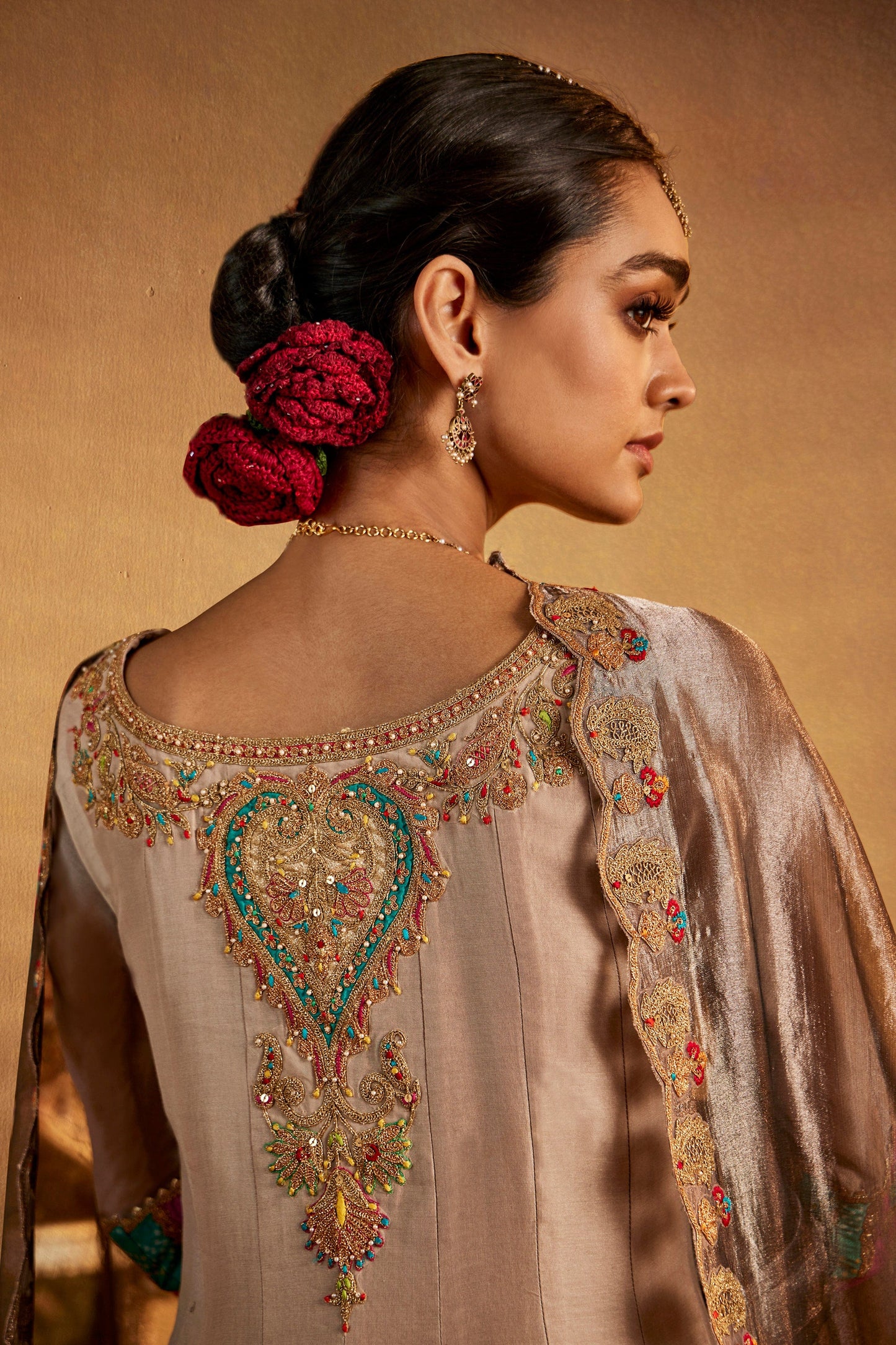 Earthy Taupe Kurta Set