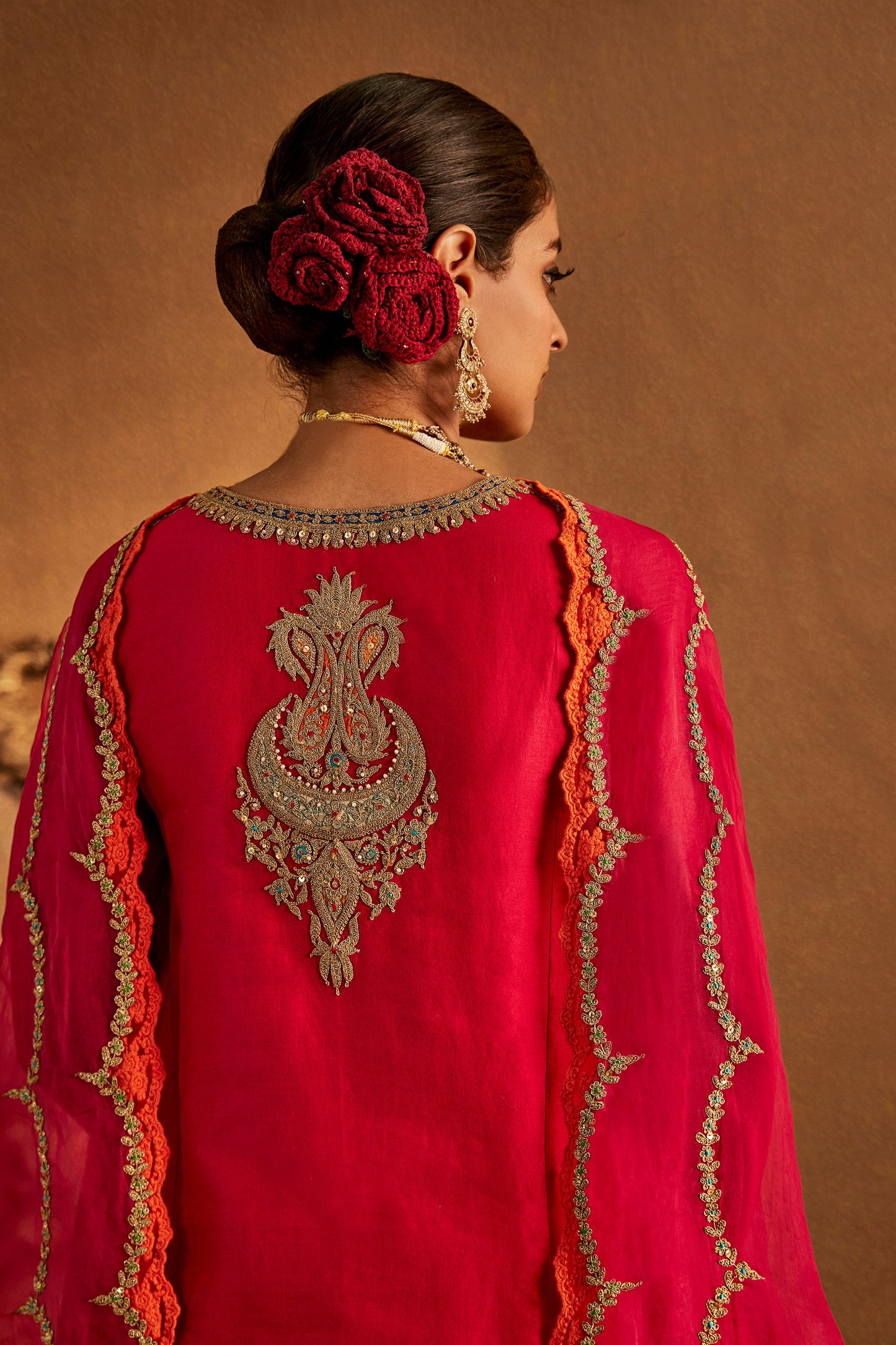 Rani Pink Sharara Set