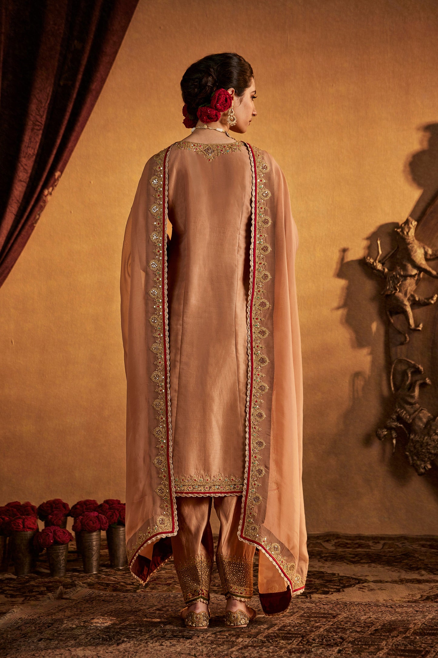 Soft Beige Kurta Set