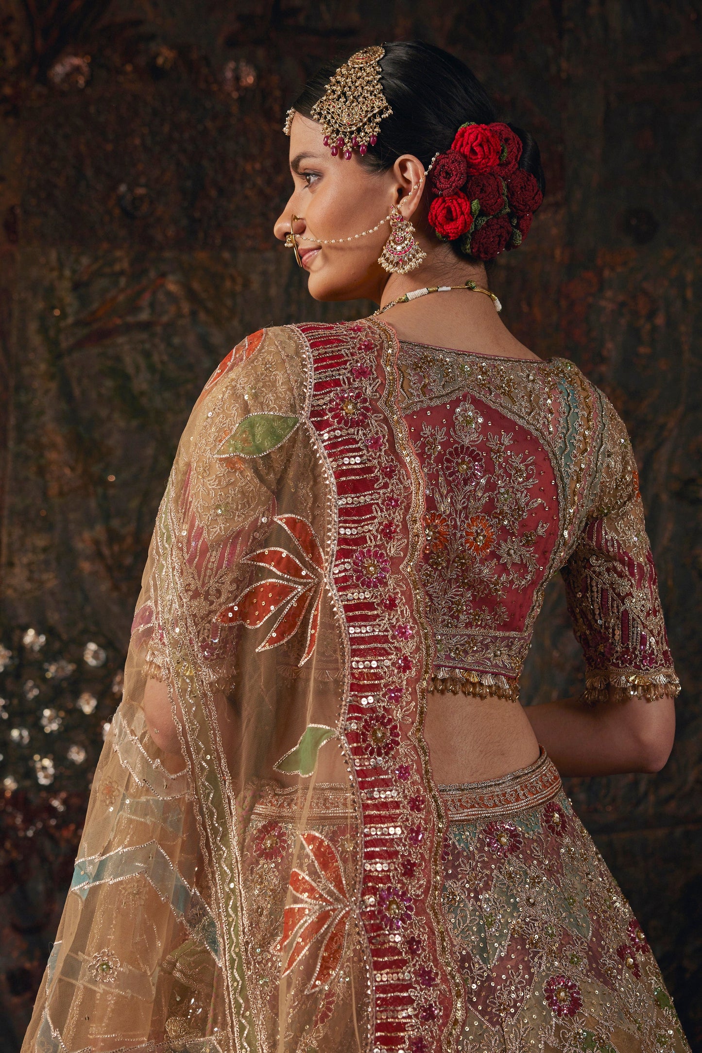 A Gold Hued Lehenga