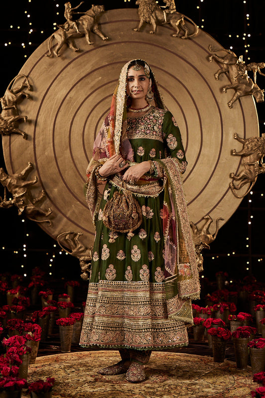 Deep Green Kalidar Set