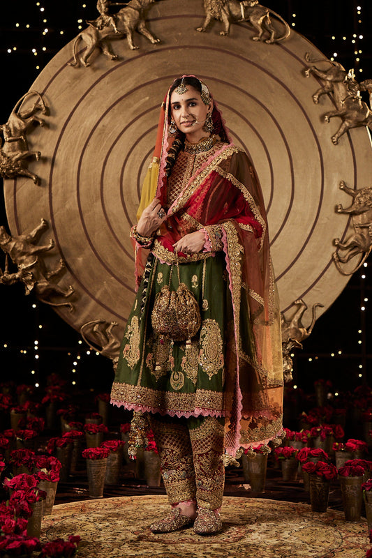 Deep Green Kalidar Set