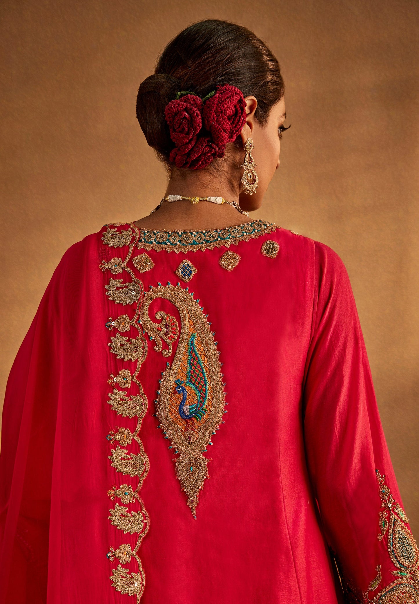 Deep Pink Kurta-Sharara Set