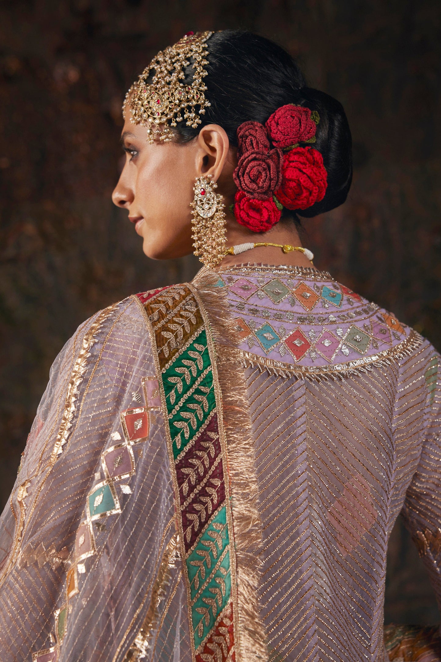 Frosted Lilac Kurti-Sharara Set