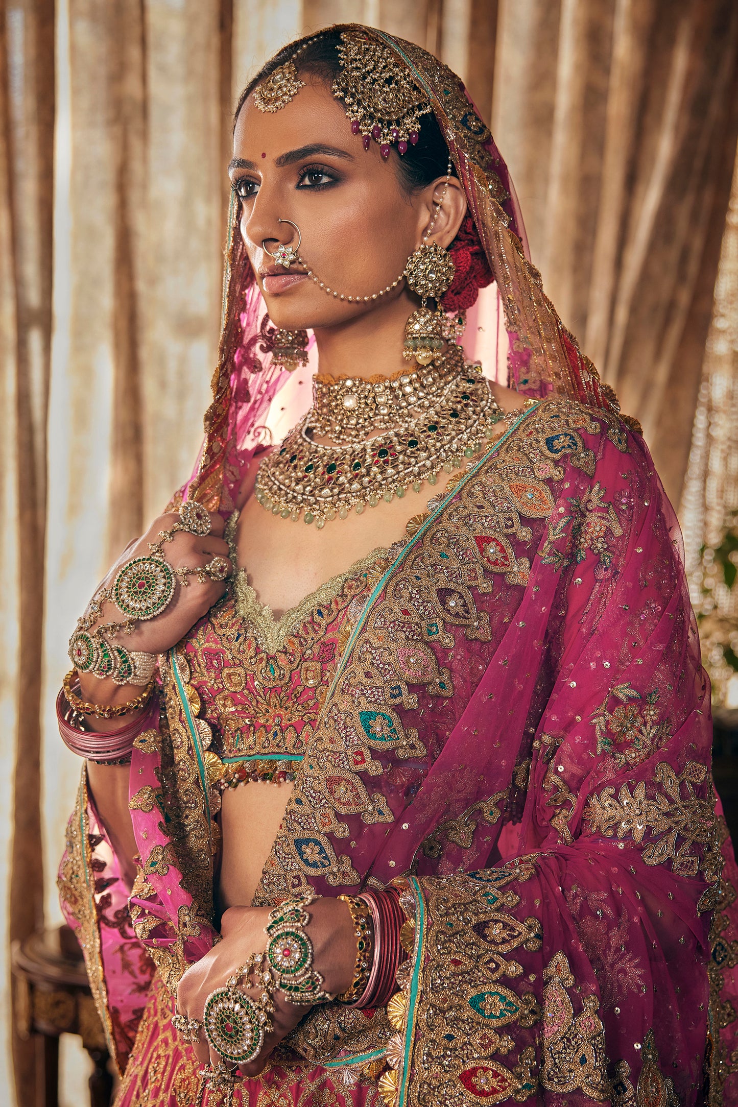Rani Pink Lehenga