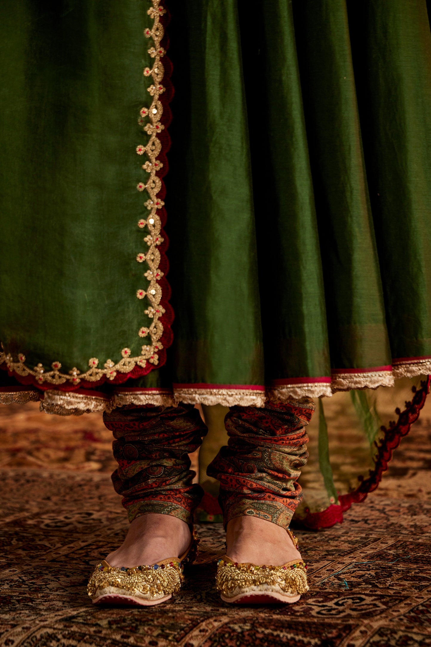 Deep Green Kalidar Set
