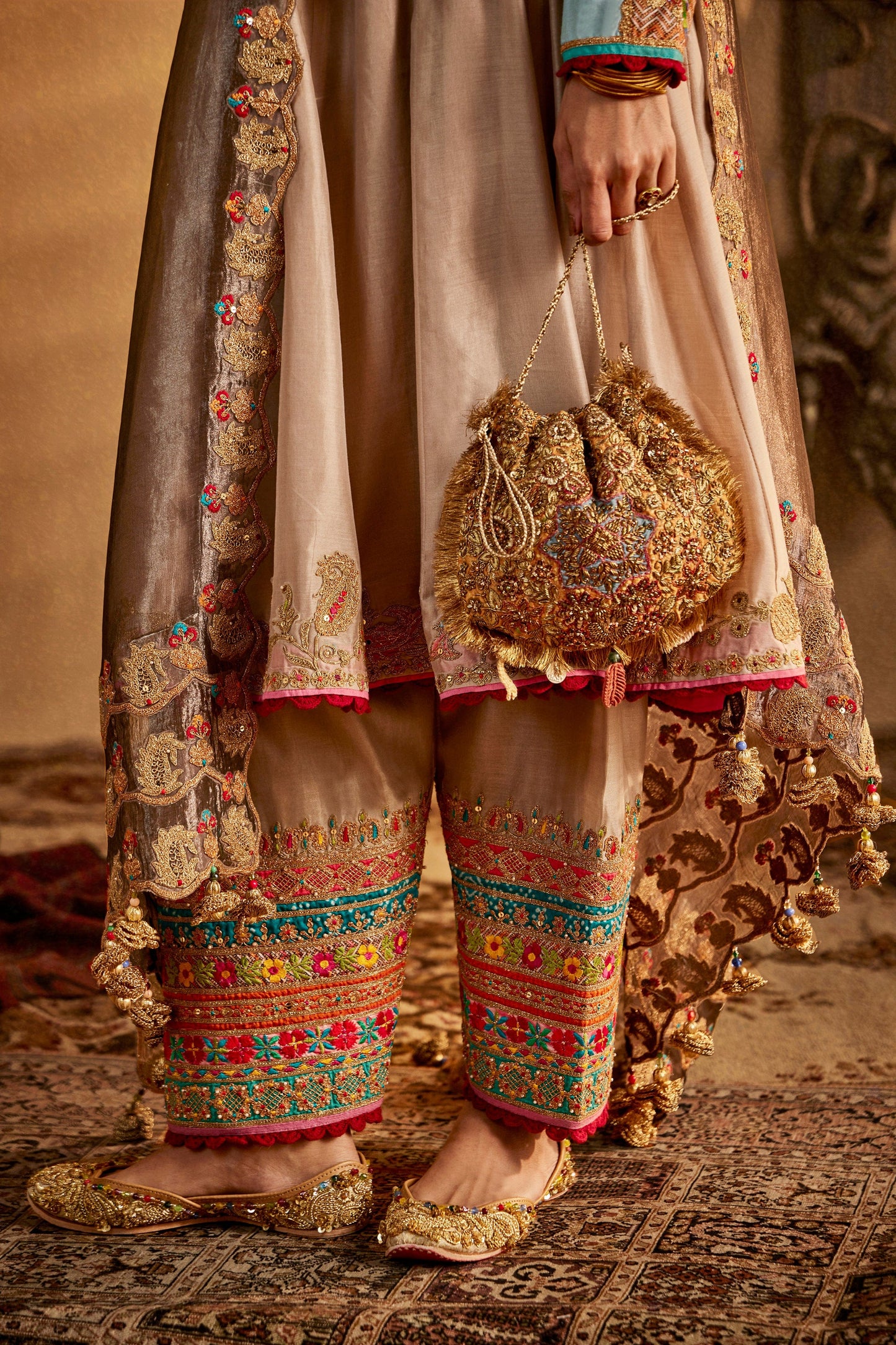 Earthy Taupe Kurta Set