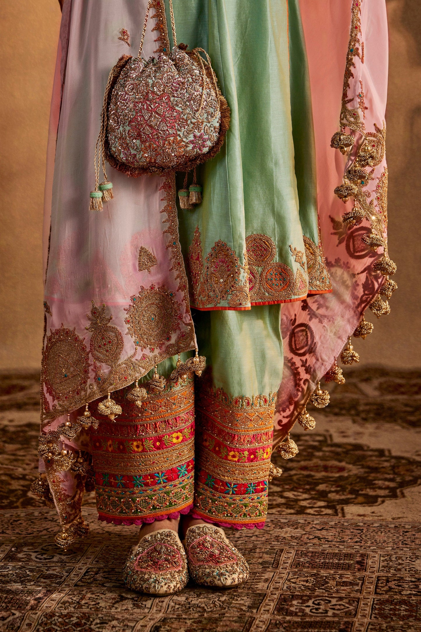 Frosted Blue Kurta Set